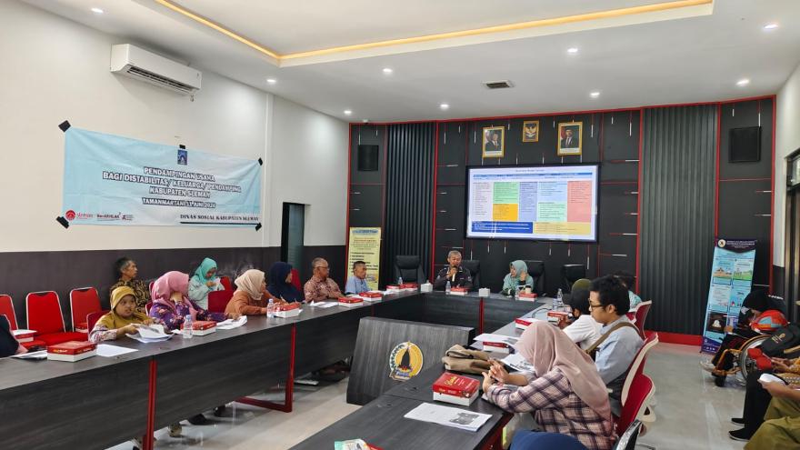 Dinas Sosial Sleman Gelar Pendampingan Usaha bagi Penyandang Disabilitas dan Pendamping di Kalurahan